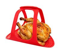 Élingue silicone pour dinde Tapis Poulet Rôti Légumes | Grille de four réutilisable thermorésistante pour dinde Pour cocotte friteuse à air cuisine restaurant moule four