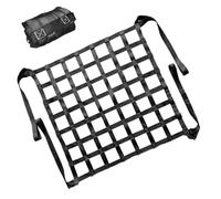 Élingues de Levage Plates en Polyester résistant aux déchirures, Filet carré de 3,3 à 13 Pieds for Chantier de Construction, Sangles de Fixation for déplacement(1m-2204.6lbs-10cm)