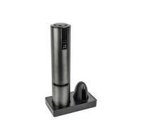 Elis Touch Carbone Tire-bouchon électrique rechargeable en inox, carbone, batterie Lithium-ion 27 cm - 10,6in