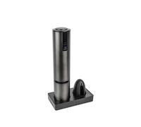 Elis Touch Carbone Tire-bouchon électrique rechargeable en inox, carbone, batterie Lithium-ion 27 cm - 10,6in