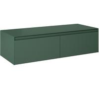 Elita Split Slim meuble avec plan de travail 120x45.8x31.9 cm latérale suspendue vert RE081204057010