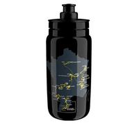 Elite Fly Tour de France 550ml Gourde Taille unique Noir