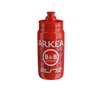 Elite Fly Team 2025 Edition - Arkéa-B&B Hotels - 550ml - Gourde de vélo Ultra légère - sans BPA et sans Odeur - Vélo de Course, entraînement et compétition - Team Name (Arkéa-B&B Hotels)
