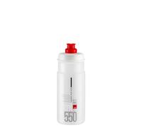 Elite - Elite Bidon Jet Clear - Gourde Clear / Rouge - 550 ml