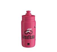 ELITE Fly Giro d'Italia 2025 Bidon Cyclisme Ultra-Léger - Rosa Iconique - 550ml - Gourde Vélo Haut Débit - Pour Route VTT Gravel E-Bike