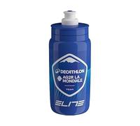 ELITE Fly Team 2025 Edition - Decathlon AG2R La Mondiale - 550ml - Gourde de vélo Ultra légère - sans BPA et sans Odeur - Vélo de Course, entraînement et compétition