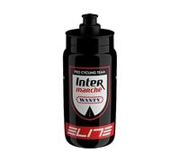 Elite Fly Team 2025 Edition - Intermarché-Wanty - 550ml - Gourde de vélo Ultra légère - sans BPA et sans Odeur - Vélo de Course, entraînement et compétition