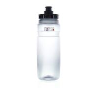 ELITE Fly Tex Bidon Cyclisme 750ml Transparent Fumé - Gourde Vélo Ultraléger Sans BPA Texture TEX - Pour Route VTT Gravel