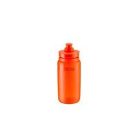 Elite Sport Bidon vélo Fly Tex Clear 550 ml Sans BPA Orange Transparent Ultraléger