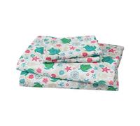 Elite Home Products Parure de lit Douce en Microfibre imprimée
