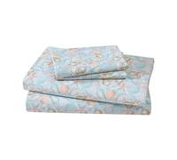 Elite Home Products Parure de lit Douce en Microfibre imprimée pour hôtel côtier, Coco Pastel, lit Double
