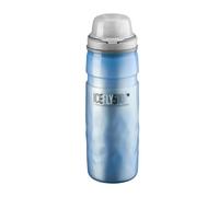 ELITE Ice Fly Bidon Cyclisme 500ml Bleu Isotherme - Gourde Vélo Double Paroi Thermique Sans BPA - Pour Route VTT Gravel