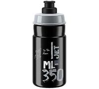 Bidon Elite Jet Red Noir 350 ml
