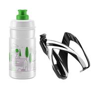 Gourde et porte gourde Elite Ceo Noir 350 ml