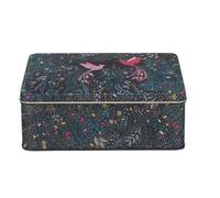Elite Sara Miller India Birds Boîte rectangulaire profonde 195 x 154 x 75 mm