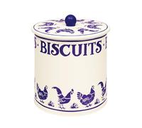 Elite tins Emma Bridgewater Boîte à biscuits en étain Motif poule bleue 170 x 173 mm