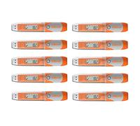 Elitech Enregistreur de Données de Température Imperméable PDF 32000 Points d'enregistremen RC-51 10PCS