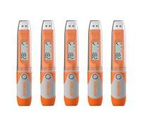 Elitech Enregistreur de Données de Température PDF USB Thermomètre Imperméable 32000 points d'enregistrement RC-51 5PCS