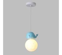 Elksdut Lampe Suspendue Kids Planet G9 pour Chambre d'enfant, luminaire Suspendu réglable en Hauteur, éclairage décoratif en résine, veilleuse pour Chambre de Fille, Chevet