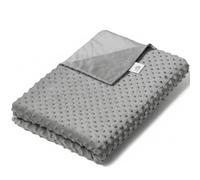 Ella Housse de Couette 150x200 cm pour Couverture Lestée Adultes - Douce en Polaire Minky - Idéale pour couvertures pondérées de 7 kg et 9 kg
