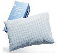 Ella Oreiller Memoire Forme 40x60 cm - Oreiller Ergonomique Cervical - Coussin à Mémoire de Forme pour Les douleurs cervicales - dormeurs sur Le côté, sur Le Dos, sur Le Ventre