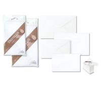 Ellebi Sadoch Cartes et Enveloppes 9x14 cm Blanc - Conf. 10