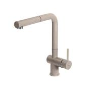 ELLECI MGKSTP51 Mitigeur Monocommande Beige Mat Granit Avec Douchette