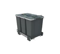 Elletipi Ecofil - Poubelle intégrée, divisée, 36 L PF01 34B4