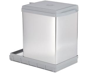 ELLETIPI Tower pai609/1 : poubelle coulissante automatique à fixer au socle