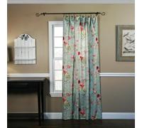 Ellis Curtain Balmoral Floral Panneau de Rideau sur Mesure 122 x 213 cm, Sauge
