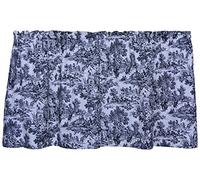 Ellis Curtain Victoria Park Rideaux sur Mesure en Toile Noir 172,7 x 76,2 cm