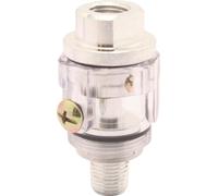 Elmag 42585 Lubrificateur en ligne raccord 1/4 entrée d'air Ig - sortie d'air Ag