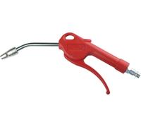 ELMAG Pistolet de soufflage JWL TURBO, Ø 8mm tube, coudé, buse ByPass, embout enfichable inclus