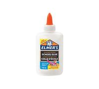 Elmer's colle d'école liquide blanche, lavable et adaptée aux enfants, pour travaux manuels ou slime, 118 ml