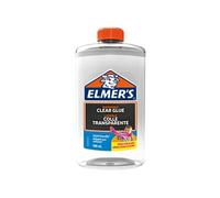 Elmer's colle liquide transparente, lavable et adaptée aux enfants, pour travaux manuels ou slime, 946 ml