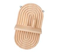 Elnwnnkc 2 pièces étagère Murale Vintage étagères flottantes Forme Ovale présentoir de Rangement étagère Suspendue pour Salle de Bain décors de Chambre Installation Facile Mur
