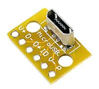 Elnwnnkc Connecteur USB vertical pour carte PCB femelle PCB Adaptateur de soudage Accessoires informatiques Interconnexions Props Connecteurs à souder
