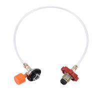 Elnwnnkc Convertisseur de Cartouche de gaz largement répandu pour la Cuisine de Camping, Recharge Rapide Anti-Fuite avec Conception Ergonomique, convertisseur Rapide pour l ' extérieur