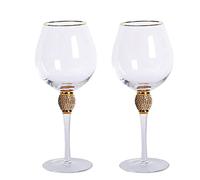 Elnwnnkc Flûte à Champagne transparente, tasse à Champagne, matériau en verre, tasse à Cocktail pour anniversaire, mariage, fête de Camping, tasses à vin claires