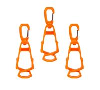 Elnwnnkc Lot de 3 pinces de retenue de gants multifonctionnelles pour petits chantiers de travail, solution de gestion d'équipement pour sacs à outils et gants de travail