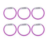 Elnwnnkc Lot de 6 bracelets lumineux colorés à LED pour fête d'anniversaire, One Size, Comme décrit, Comme décrit.