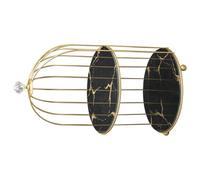 Elnwnnkc Organisateurs d ' étagères de Salle de Bain en métal Polyvalents Rangement Vertical pour Accessoires cosmétiques Construction Robuste Assemblage Rapide Étagère de vanité à Plusieurs Niveaux