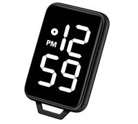 Elnwnnkc Porte-clés Montre électronique numérique LED, Pratique pour étudiants et Professionnels, Montre numérique Suspendue, Porte-clés carré à la Mode