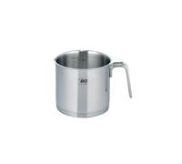 Elo Pot à lait inox 1,6 L 14 cm avec bec verseur | Mousse onctueuse, 1 6 L pour boissons chaudes, Inox facile à vivre, 14 x 12 cm, Induction et lave vaisselle