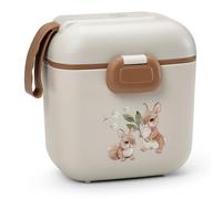Elodie Details Boîte à Lunch pour Enfants, Bento Sans BPA avec Compartiments et Fourchette | Passe au Lave-Vaisselle & Micro-ondes | Boîte à Goûter École & Crèche, Finition Mate - 800ml,Bunny Darling