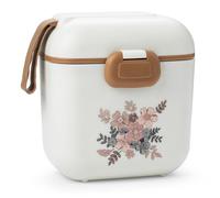 Elodie Details Boîte à Lunch pour Enfants, Bento Sans BPA avec Compartiments et Fourchette | Passe au Lave-Vaisselle & Micro-ondes | Boîte à Goûter École & Crèche, Finition Mate - 800ml,Blue Garden