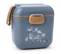 Elodie Details Boîte à Lunch pour Enfants, Bento Sans BPA avec Compartiments et Fourchette | Passe au Lave-Vaisselle & Micro-ondes | Boîte à Goûter École & Crèche, Finition Mate - 800ml, Garden Leo