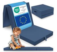 ELONEO Matelas Pliant 65x195 cm, 9 cm de Hauteur, lit d’appoint Pliable pour Enfants et Adultes, idéal pour Les Voyages et Le Camping