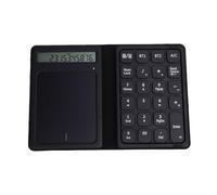 Elprico Bluetooth Number Pad, Pliable sans Fil Pliable sans Fil avec Calculatrice D'affichage et pavé Tactile, pavé sans Slim 23 Touches Portable Financial Accounting Numpad Clavier