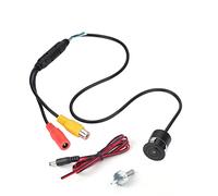 Elprico Caméra de sécurité, Mini caméra de sécurité CCTV Filaire Grand Angle 170 ° caméra CCTV Couleur étanche CCTV avec Vision Nocturne IR pour Voiture